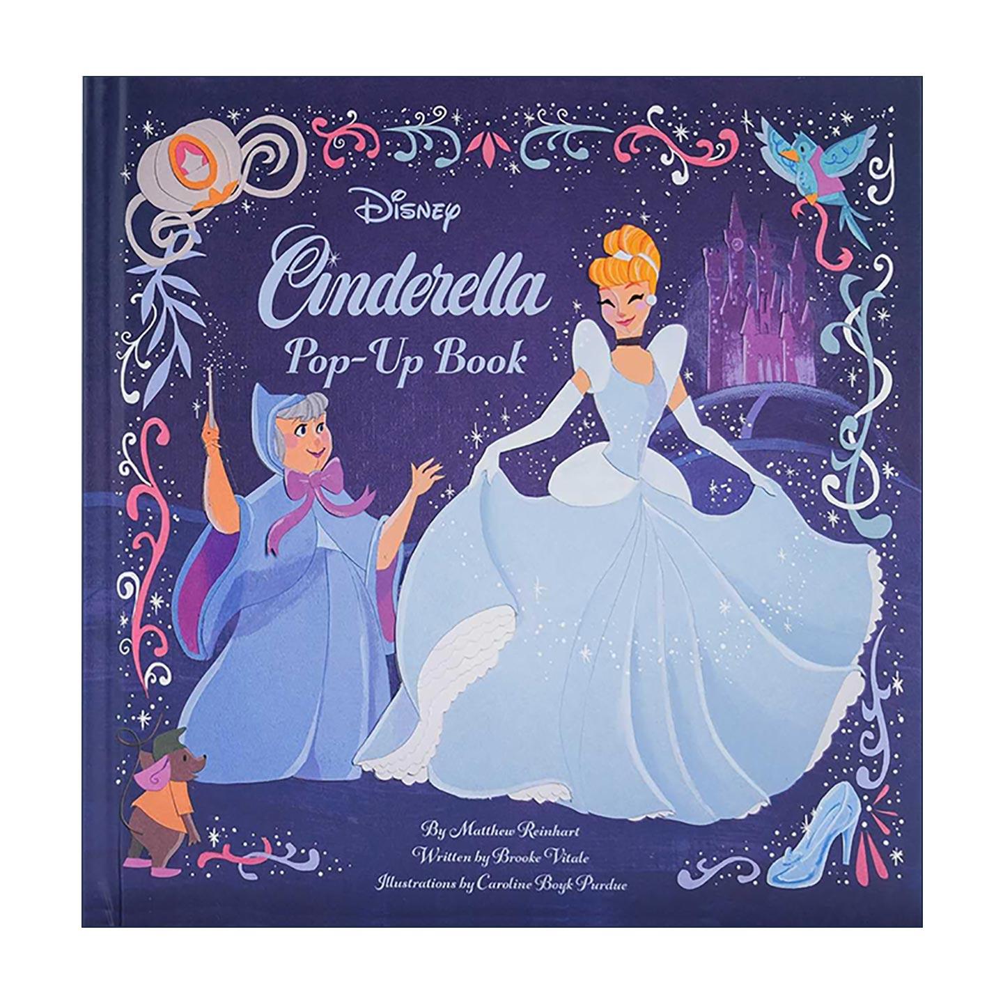 英文原版 Disney Cinderella Pop-Up Book 迪士尼 灰姑娘 精装立体书 英文版 进口英语原版书籍