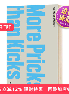 英文原版 More Pricks Than Kicks 徒劳无益 塞缪尔·贝克特 Samuel Beckett 英文版 进口英语原版书籍