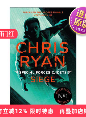 英文原版 Special Forces Cadets 1 Siege 特种部队学院六部曲1 围困 青少年动作冒险小说 英文版 进口英语原版书籍