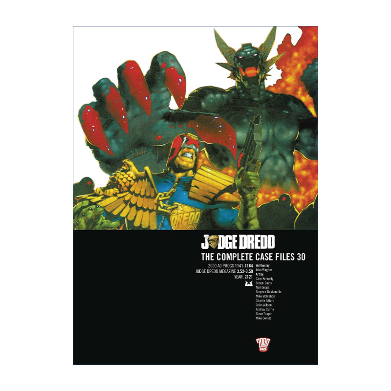 英文原版 Judge Dredd Case Files 30 特警判官 漫画合集30 英文版 进口英语原版书籍