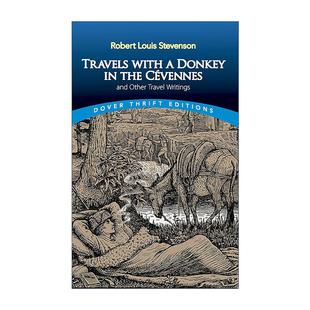 英文原版 Travels with a Donkey in the Cévennes 携驴旅行记 Thrift Editions 罗伯特·路易斯·史蒂文森 进口英语原版书籍