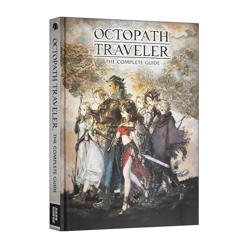 英文原版 Octopath Traveler The Complete Guide 八方旅人完整游戏指南 Square Enix 歧路旅人 游戏设定 精装 英文版 进口英语书