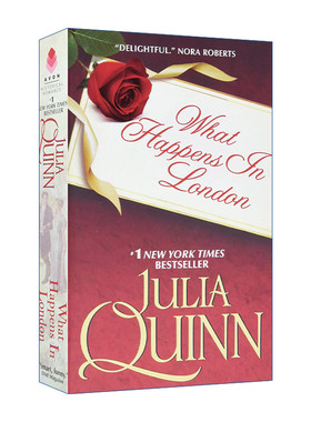 英文原版 What Happens in London 伦敦故事2 柏捷顿家族作者Julia Quinn 英文版 进口英语原版书籍
