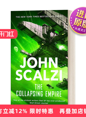 英文原版小说 The Collapsing Empire 崩塌的帝国#1 英文版 进口英语原版书籍