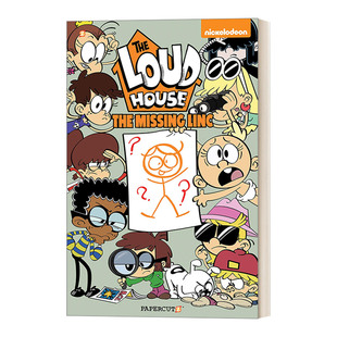 英文版 书籍 House Linc 喧闹一家亲15 Missing Loud 进口英语原版 英文原版 漫画小说 The