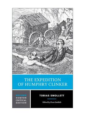 英文原版 The Expedition of Humphry Clinker 汉弗莱·克林克历险记 第二版 诺顿文学解读系列 Norton Critical Editions斯摩莱特