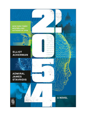 英文原版 2054 惊悚小说 Elliot Ackerman 英文版 进口英语原版书籍