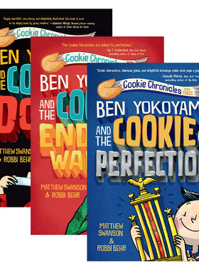 英文原版 Ben Yokoyama and the Cookie 饼干编年史1-3册 精装 英文版 进口英语原版书籍