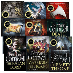英文原版 The Saxon Chronicles Series 撒克逊传说系列1-9册 孤国春秋英剧原著 伯纳德康沃尔 英文版 进口英语原版书籍