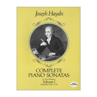 英文版 书籍 Sonatas 钢琴奏鸣曲完整集 卷一 Piano Volume 进口英语原版 英文原版 约瑟夫·海顿 Complete