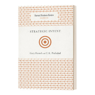 Strategic 进口英语原版 Intent 英文版 书籍 战略意图 英文原版