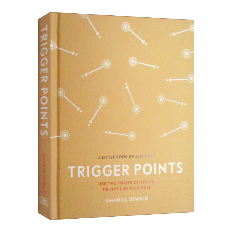 英文原版 A Little Book of Self-Care Trigger Points 用触摸的力量过上无痛的生活 精装 英文版 进口英语原版书籍
