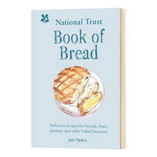 面包书：面包 英文原版 精装 小圆面包 英文版 Trust 美味食谱 National Book 糕点和其他烘焙美食 Bread