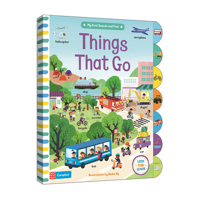 英文原版交通工具绘本