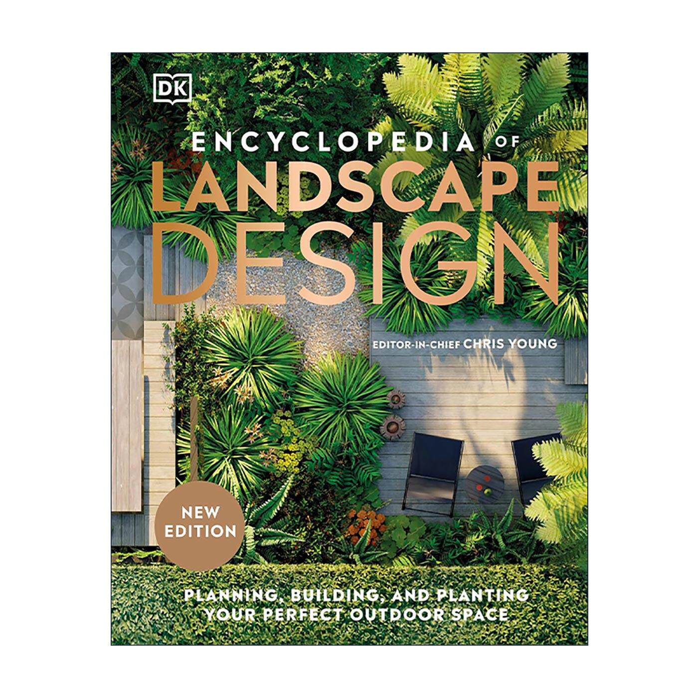 英文原版 Encyclopedia of Landscape Design DK景观设计百科全书 规划 建造和种植户外空间 精装 英文版 进口英语原版书籍