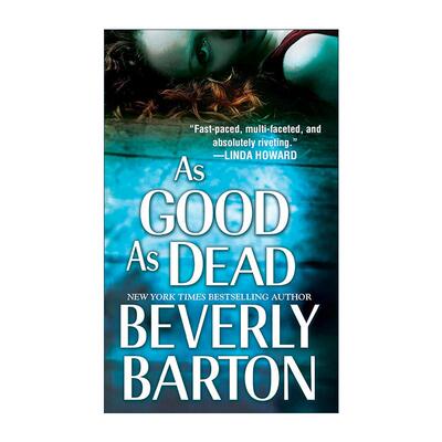 英文原版 As Good as Dead 死路一条 惊悚犯罪小说 Beverly Barton 英文版 进口英语原版书籍