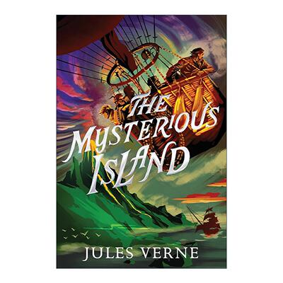 英文原版 The Mysterious Island 神秘岛 凡尔纳 英文版 进口英语原版书籍