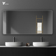 卫生间镜子无框壁挂厕所洗手间化妆镜贴墙挂墙玻璃镜洗漱台卫浴镜