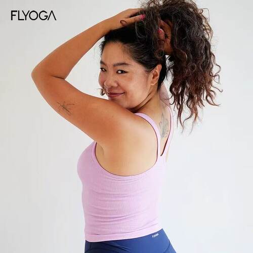 FLYOGA飞蓝自适应长款瑜伽背心