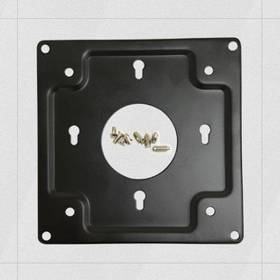 占美电脑主机VESA专用金属挂架可挂墙电视显示器兼容不支持工控机