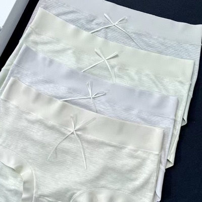 【老客入！大厂】 3-5天发 4条装罗纹莫代尔女式内裤 SZLZ332