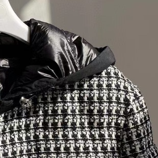 老客入 花呢羽绒服中裤 ZHENG 圣诞系列 套装 现货发