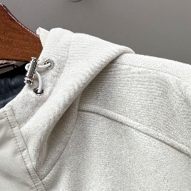 大厂 7天发 情侣 NGA172 羊毛针织连帽羽绒服 老客入