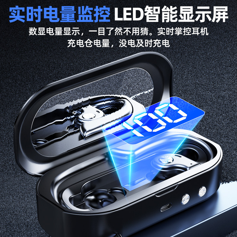 多功能无线蓝牙耳机，插卡MP3，语音唤醒，照明，化妆功能