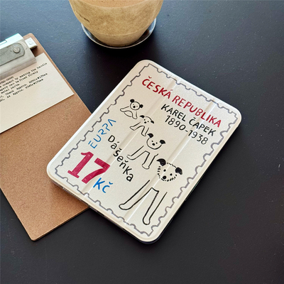 原创设计iPad2025Air4/5/6三折书本式M2磁吸唤醒平板电脑蚕丝保护套iPadA16苹果iPad7/8/9/10带笔槽iPadProM4