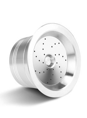 logo定制k fee咖啡机油脂款重复使用咖啡胶囊壳不锈钢