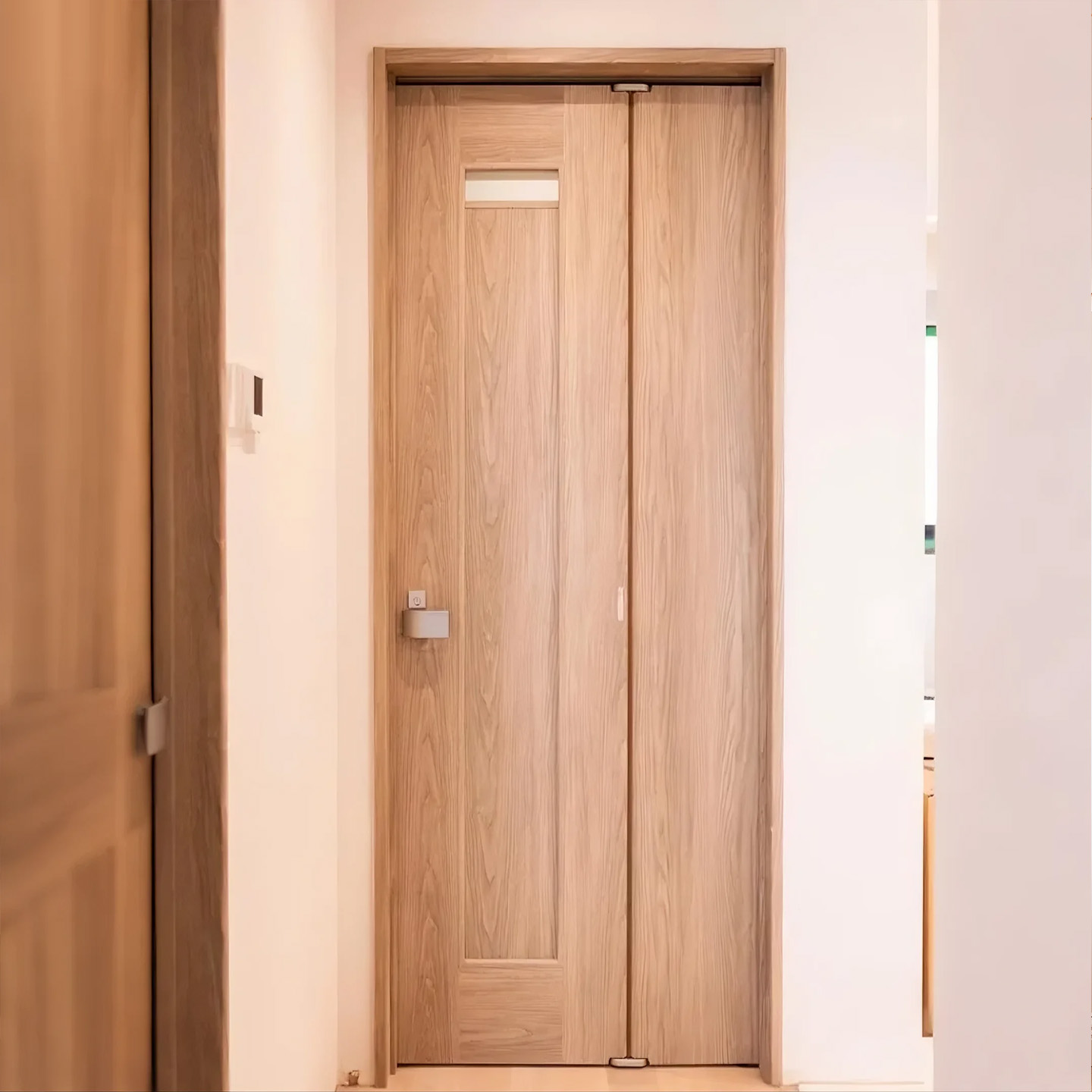 折叠门37厨房移门室内门小户型五五分房间门卫生间门推拉门三七门