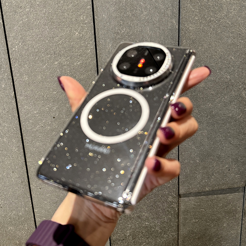 适用华为matex5细闪磁吸中轴后壳