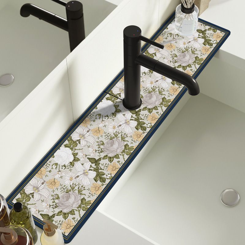 美式洗手台水龙头沥水垫