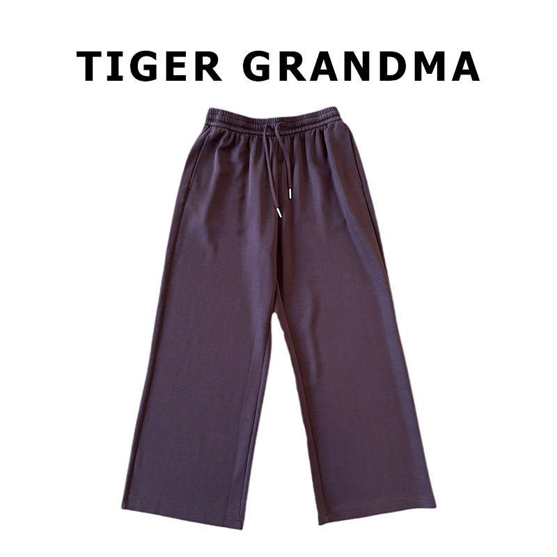 大奇TG【垂柔滑糯】垂坠感max-50支天丝砂洗空气层连帽卫裤休闲裤