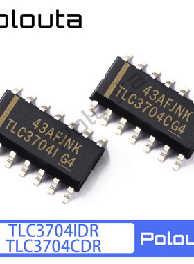 Polouta TLC3704IDR TLC3704CDR 3704I SOIC14 CMOSE电压比较器IC