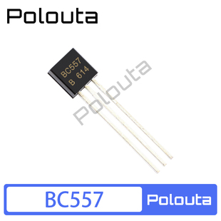BC557 BC557B BC557C 45V 0.1A TO92 PNP直插晶体管 TO-92 50只