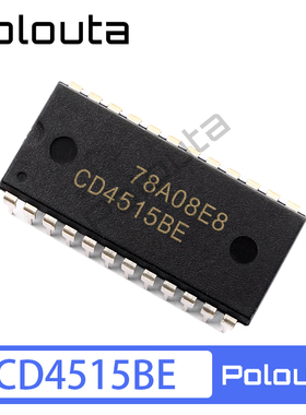 polouta CD4515BCN CD4515BE DIP24 开关多路复用器