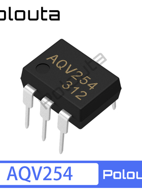 AQV254 DIP-6 常开光耦固态继电器 Polouta