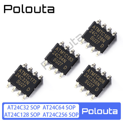 Polouta AT24C32AN-10SU-2.7 24C64 24C128 24C256 SOP-8 存储器