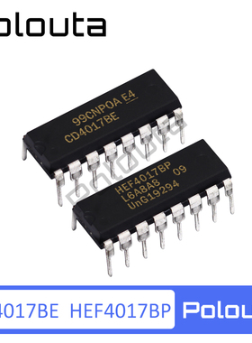 CD4017BE CD4017 HEF4017BP 直插DIP-16 十进制计数器IC芯片