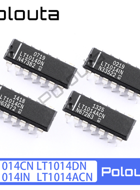 LT1014CN  LT1014DN LT1014IN LT1014ACN DIP DIN 线性运算放大器