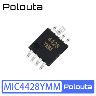 MIC4428YMM MIC4428 MSOP-8 栅极驱动芯片 Polouta