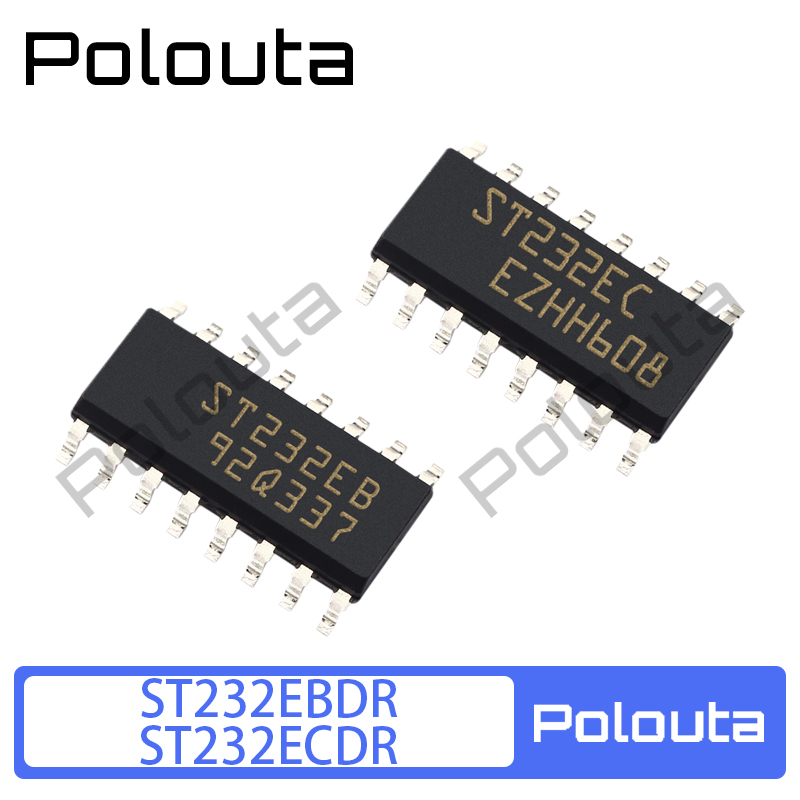 ST232EBDR ST232ECDR ST232E SOP16 缓冲器和线路驱动器 Polouta
