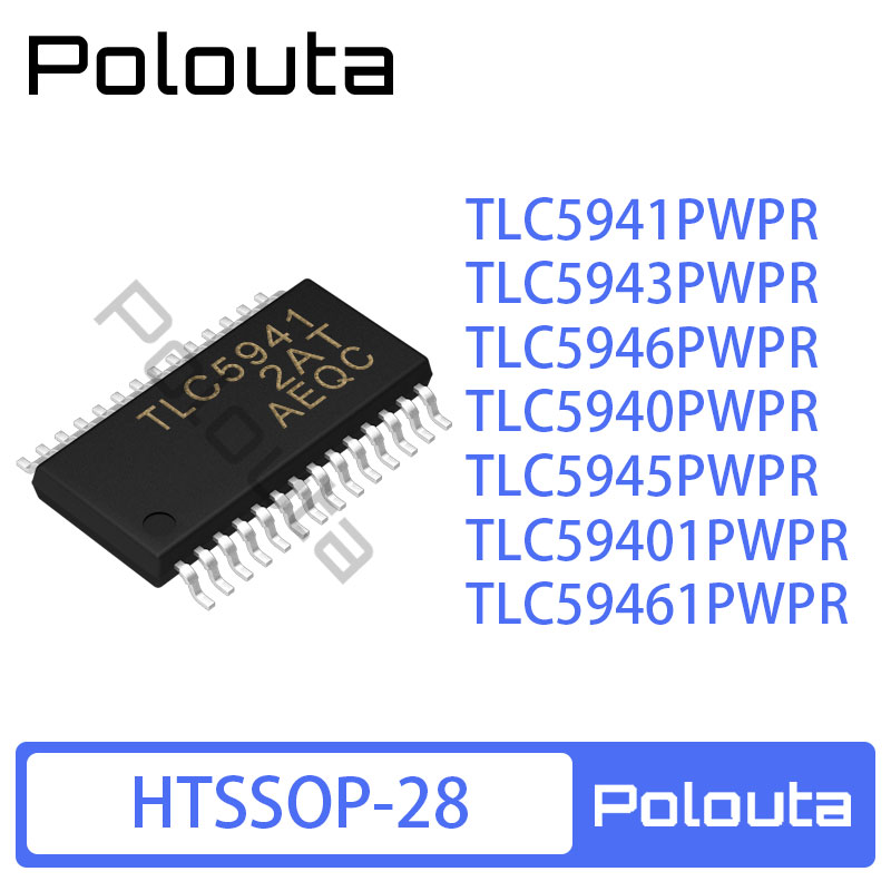TLC5940PWPR 5941 5943 5946 5945 59401 59461 SSOP LED驱动芯片