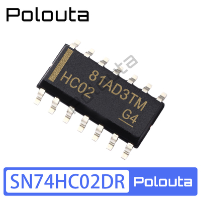 SN74HC02DR SOIC-14 四路2输入正与非门 贴片逻辑芯片 Polouta