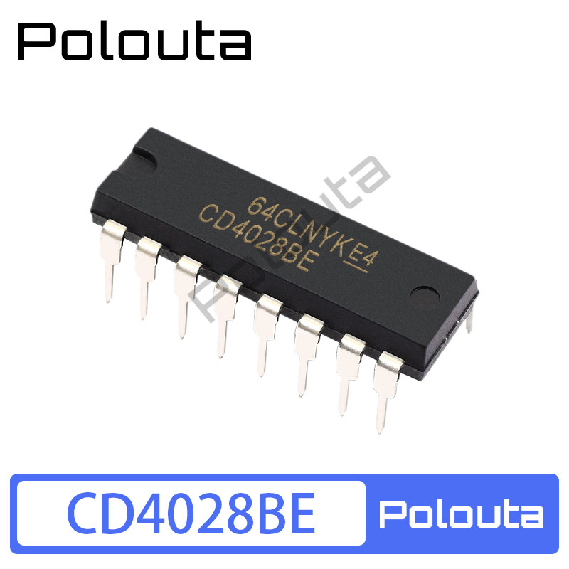cd4028be cd4028 hef4028 dip-16 全新bcd码十进制译码器芯片
