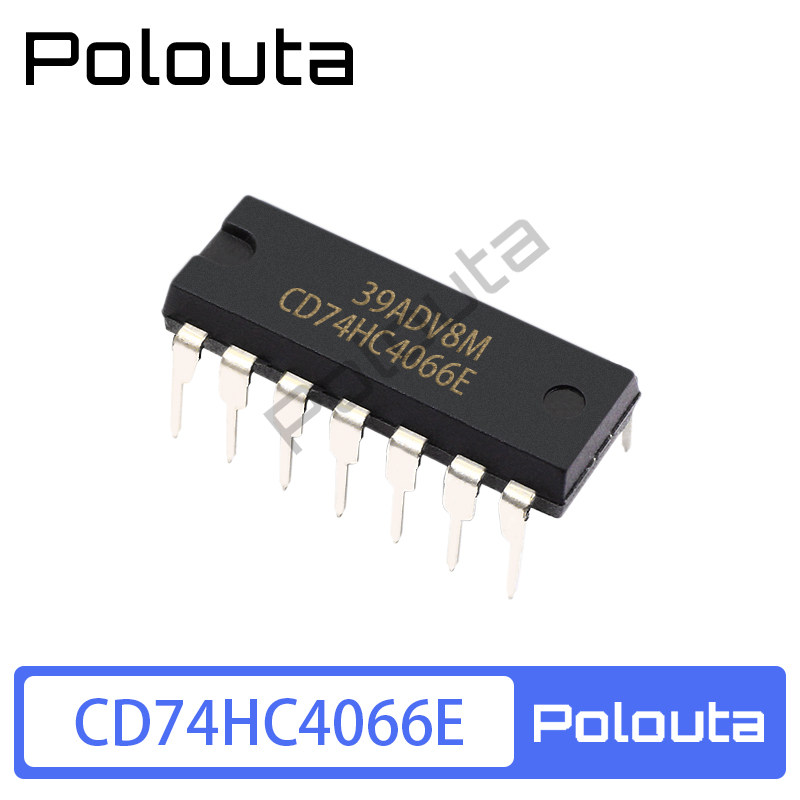polouta CD74HC4066E 74HC4066AP DIP14 集成电路芯片