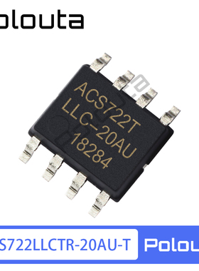 polouta ACS722LLCTR-20AU-T SOIC-8 电流霍尔芯片