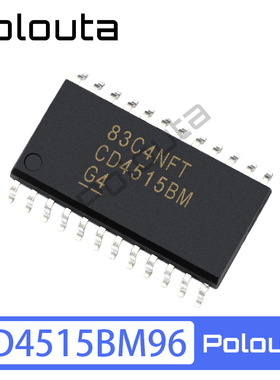 polouta CD4515BM96 SOP-24 信号开关/编解码器/多路复用器