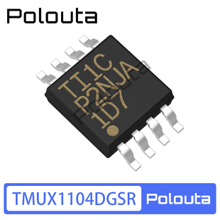 TMUX1104DGSR TMUX1104 1D7 VSSOP10 模拟开关芯片 Polouta